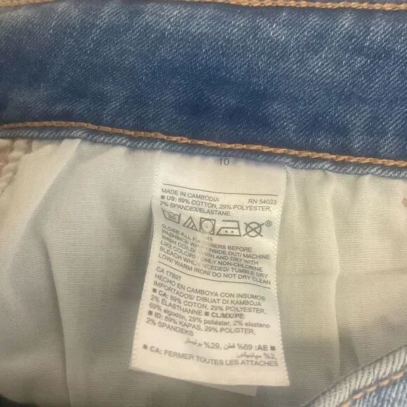 Old Navy Women's Size 10 Classic Bootcut Blue Jeans Stretch - Picture 11 of 12